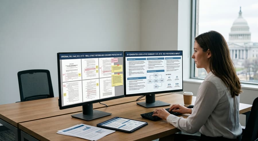 Custom AI Pipeline to Streamline Legislative Summarization